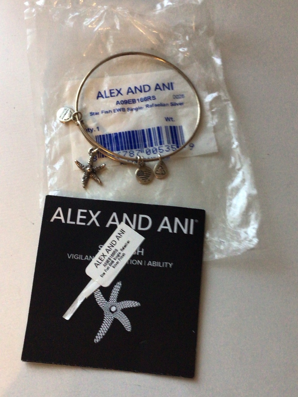 Alex and Ani starfish bracelet